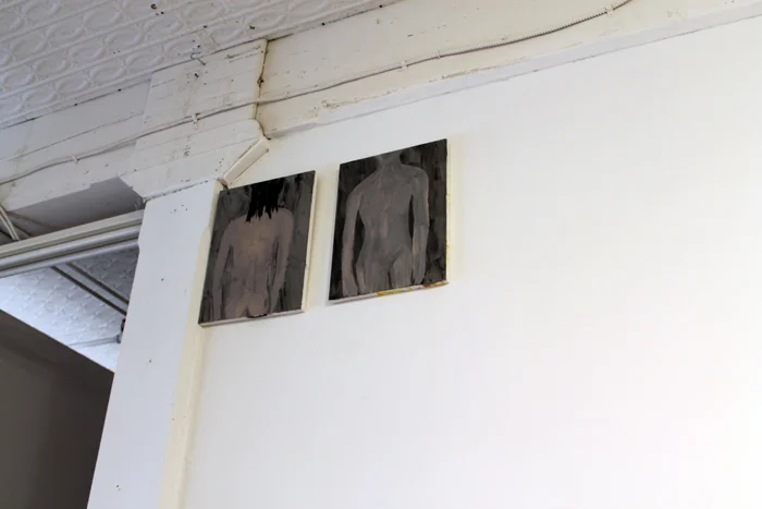Nude , Nude I , 2011, Oil on panel, 16" x 12" each