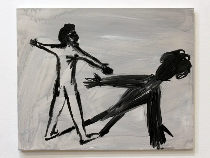 Shadow Casting , 2011, Acrylic on panel, 16" x 20"