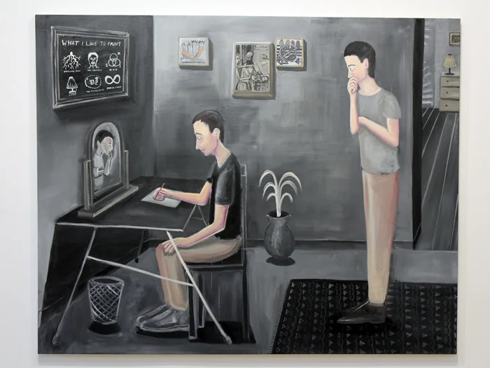Transference , 2011, Oil on canvas, 59" x 79"
