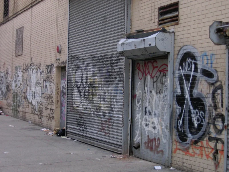 Was your building mistaken for a canvas?