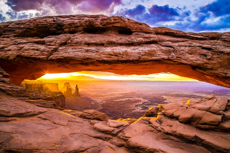 Mesa Arch, THE classic photography spot in Canyonlands National Park