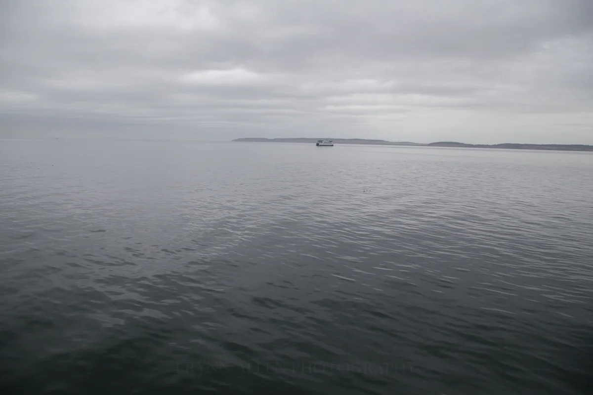 Ferry headed from Coupeville
