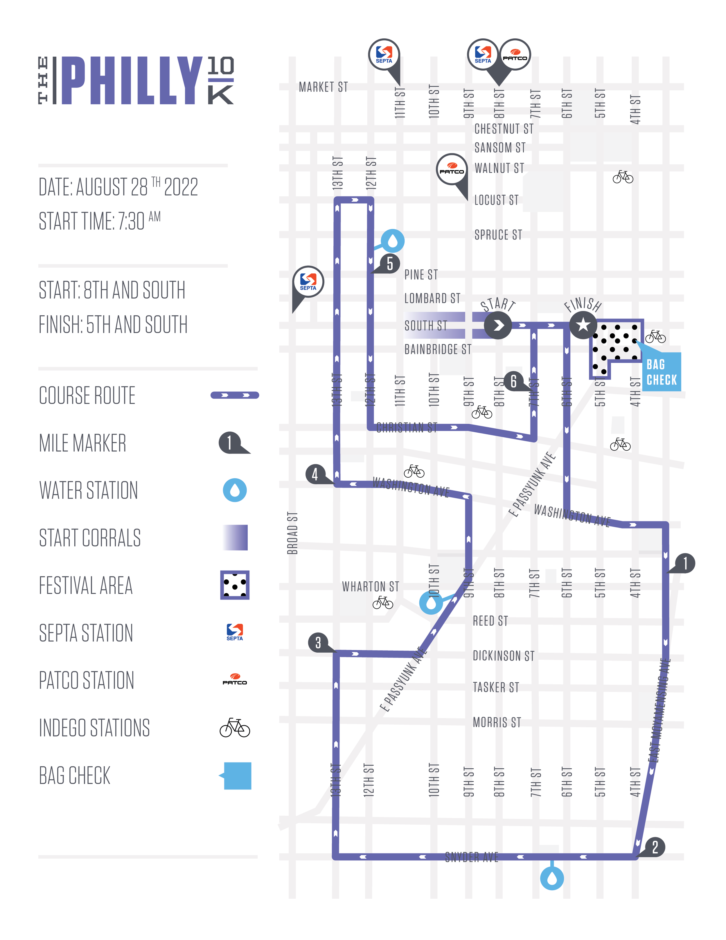 Course — The Philly 10K