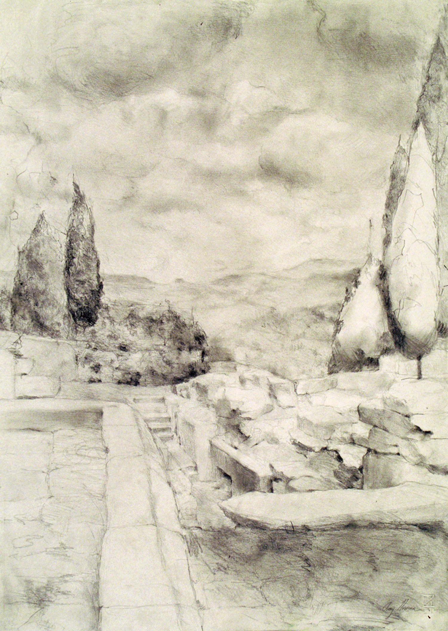 Sienna Landscape