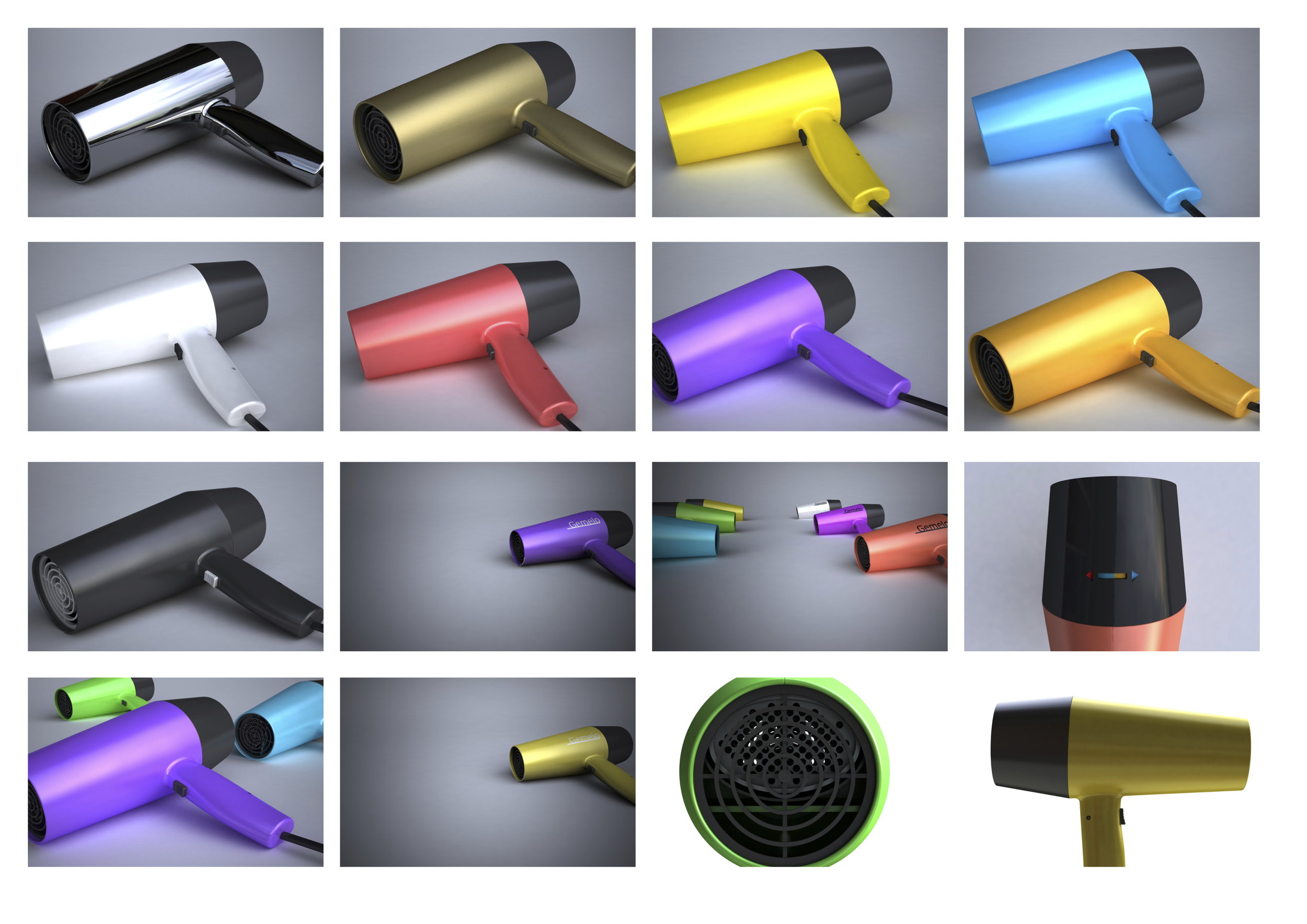 Gemelo Hairdryer Brief