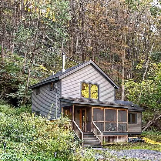 We reimagined and retrofitted this creekside cottage in Kingston&rsquo;s Rondout district, reformatting rooms, adding air/water infiltration strategies, new windows and exterior insulation.

Design Innovations include a wood stove heated Keeping Room