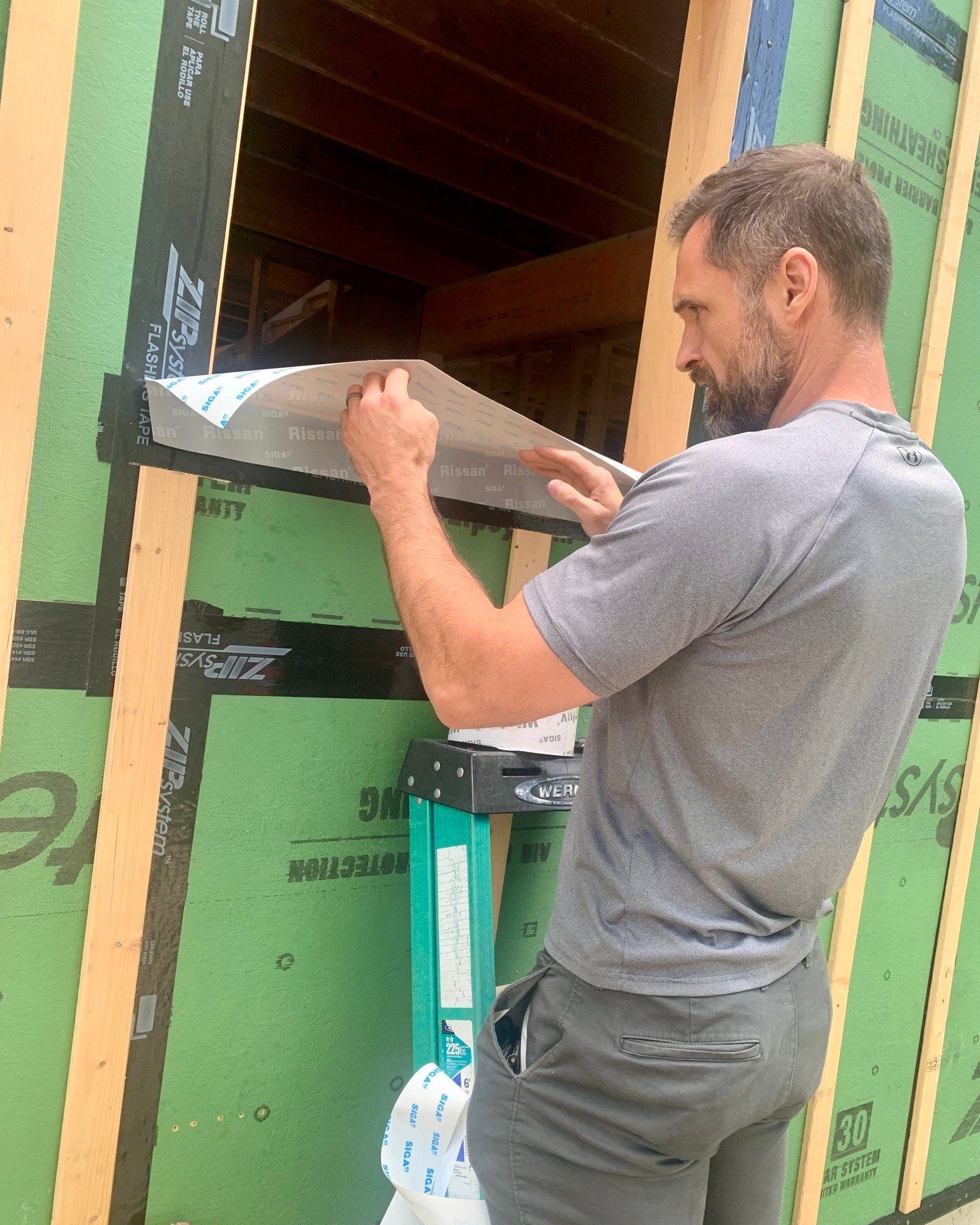 🪟 Behind every great window is great flashing.

We had the pleasure of hosting a window flashing demo today at our Green St. Retrofit project in Uptown Kingston. Huge thanks to Nate Priputen, CPHC, manufacturer representative from @siga_north_americ