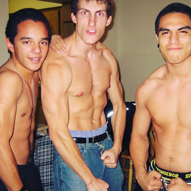 Muay thai days back in 05. Before I learned how to take good photos. Roast me.