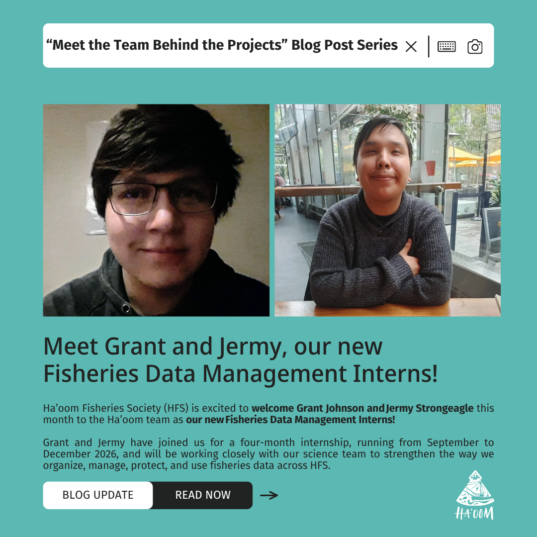 Meet Grant and Jermy, our new Fisheries Data Management Interns!