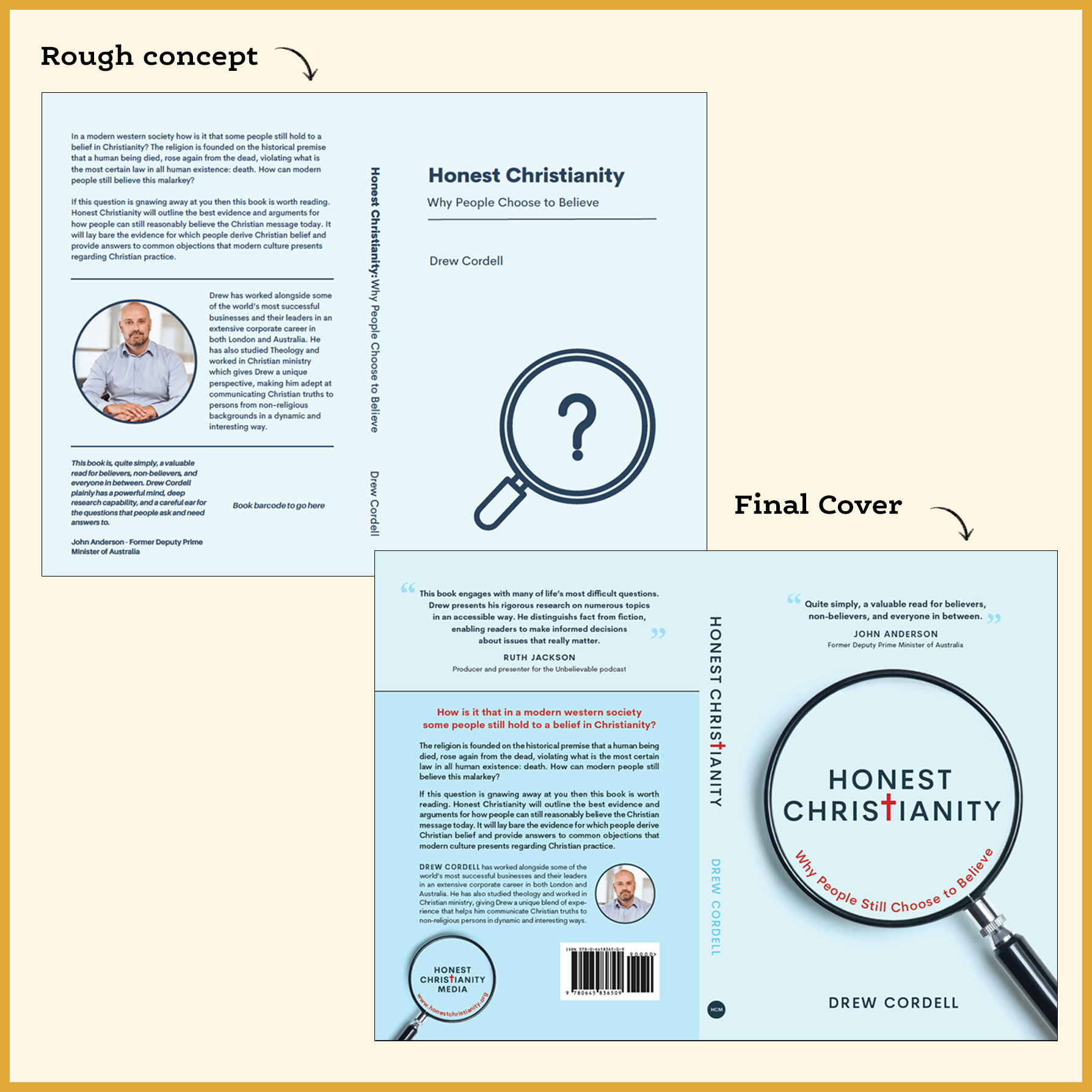 Honest Christianity cover design