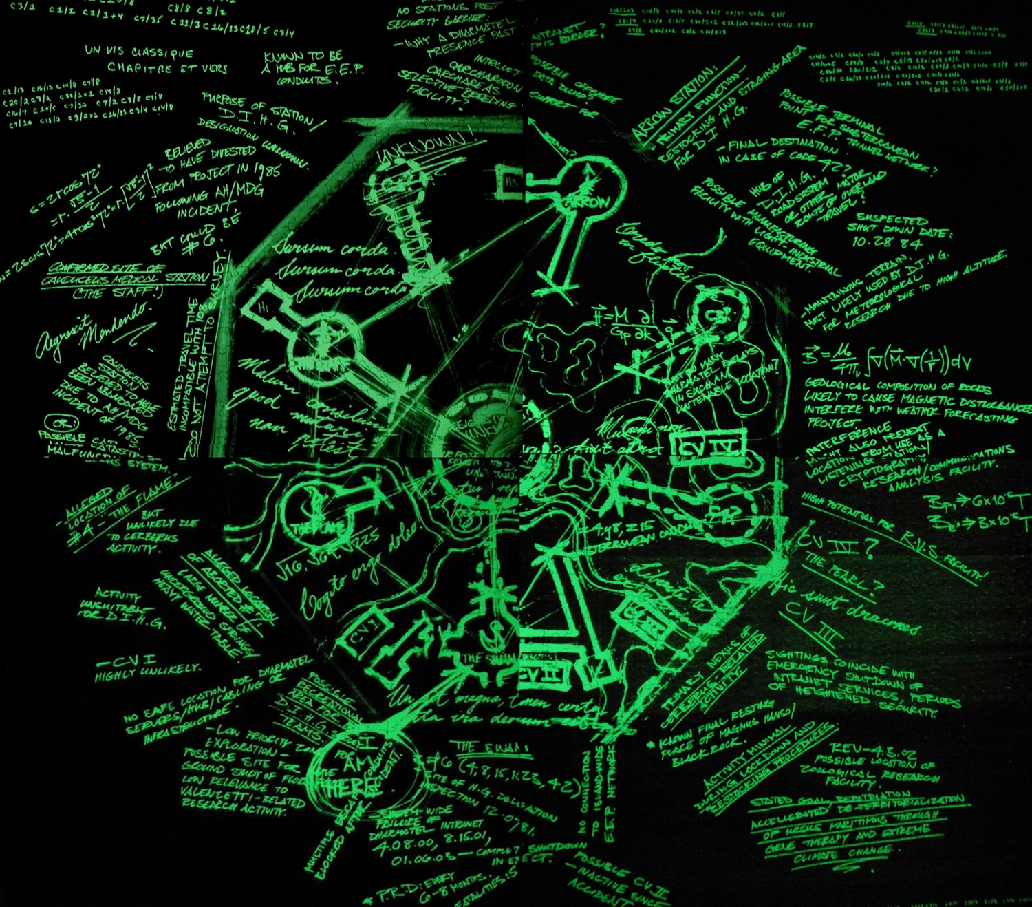 Even LOST didn't inspire so many wild theories...well...almost...