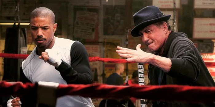 Still from the movie "Creed," reviewed in this month's CinemATL Podcast