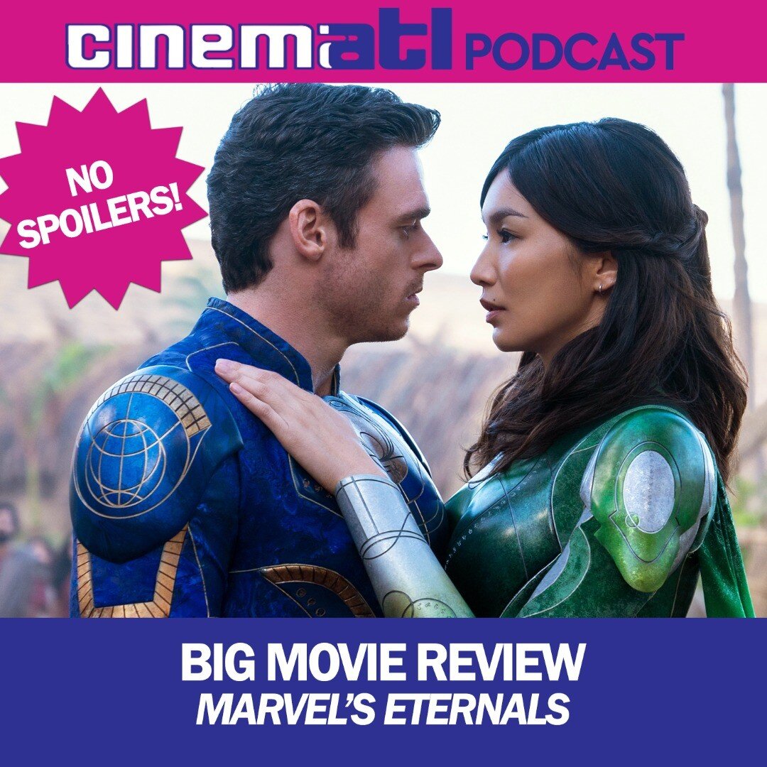 Marvel's latest entry, #Eternals, comes out next week. We have an early NO SPOILER review for you in the latest #CinemATL #podcast.
🎧 Listen links in bio! 🔗
.
.
.
#filmpodcast #moviepodcast #Marvel #MCU #moviereview