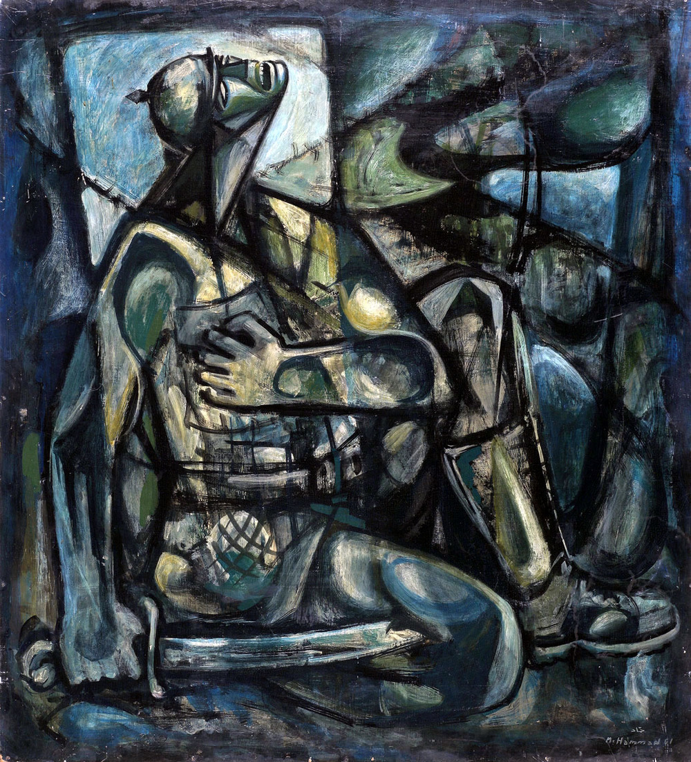 Nude with woman in Damascus