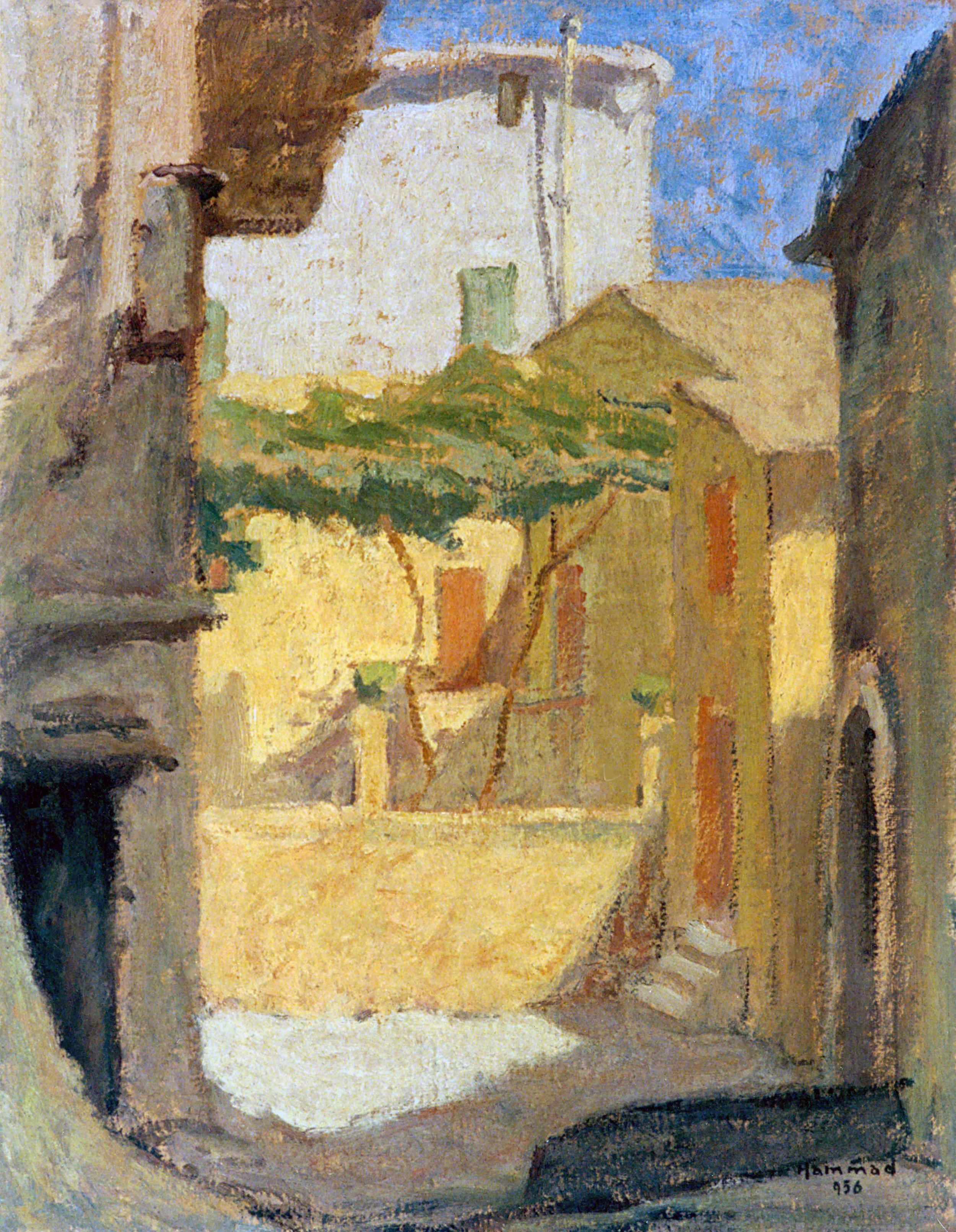 Scene . 1956 . منظرطبيعي