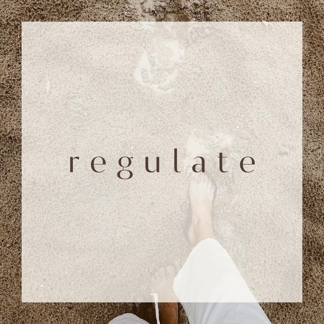 Regulate.

Our heart beats are regulated - steady, life sustaining, on going.  Our beating heart is faithfully plodding on - and for those of us fortunate to enjoy good heart health, we barely notice it&rsquo;s ongoing work to bring life with each an