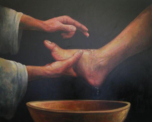 Have you ever got on your knees and washed someone&rsquo;s dirty feet? 

Imagine washing the feet of someone you knew would dishonour your relationship with them later on? 

Imagine having your feet washed by someone else? 
How would you feel? Awkwar