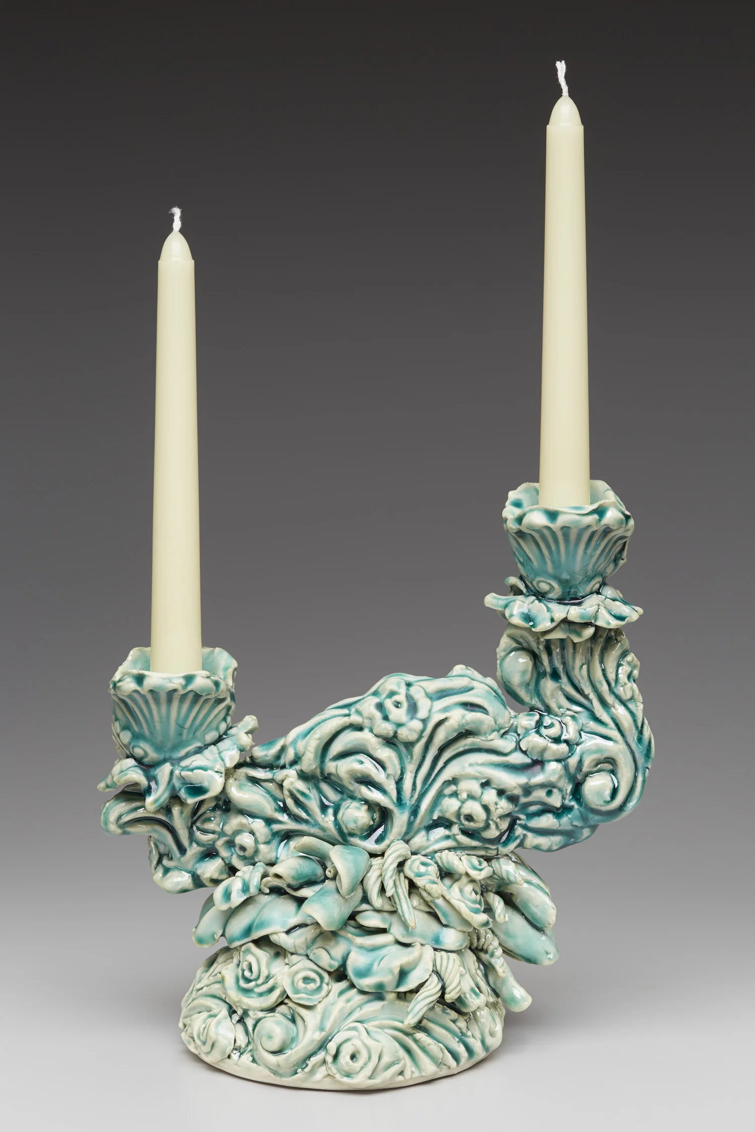 DOUBLE CANDLE HOLDER