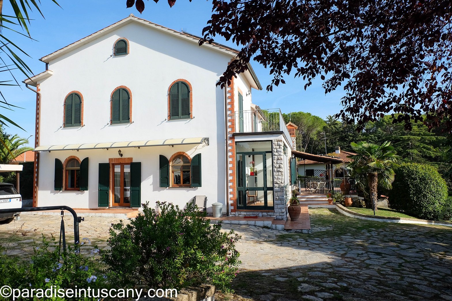 Eco-friendly villa of a football champion