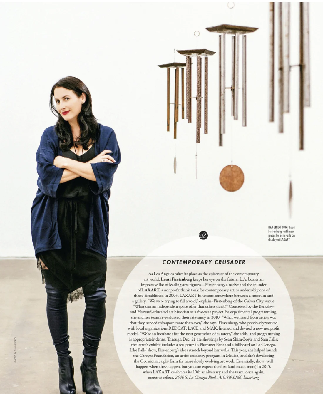 Lauri Firstenberg LAXART Dec 2013.jpg