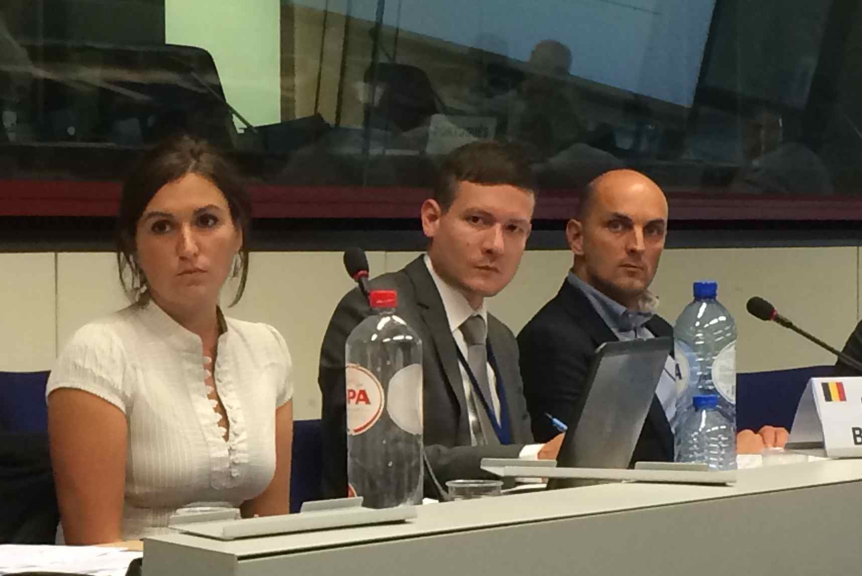 Member State representatives of Belgium at the 3rd Corridor Forum. (Photo MPC)