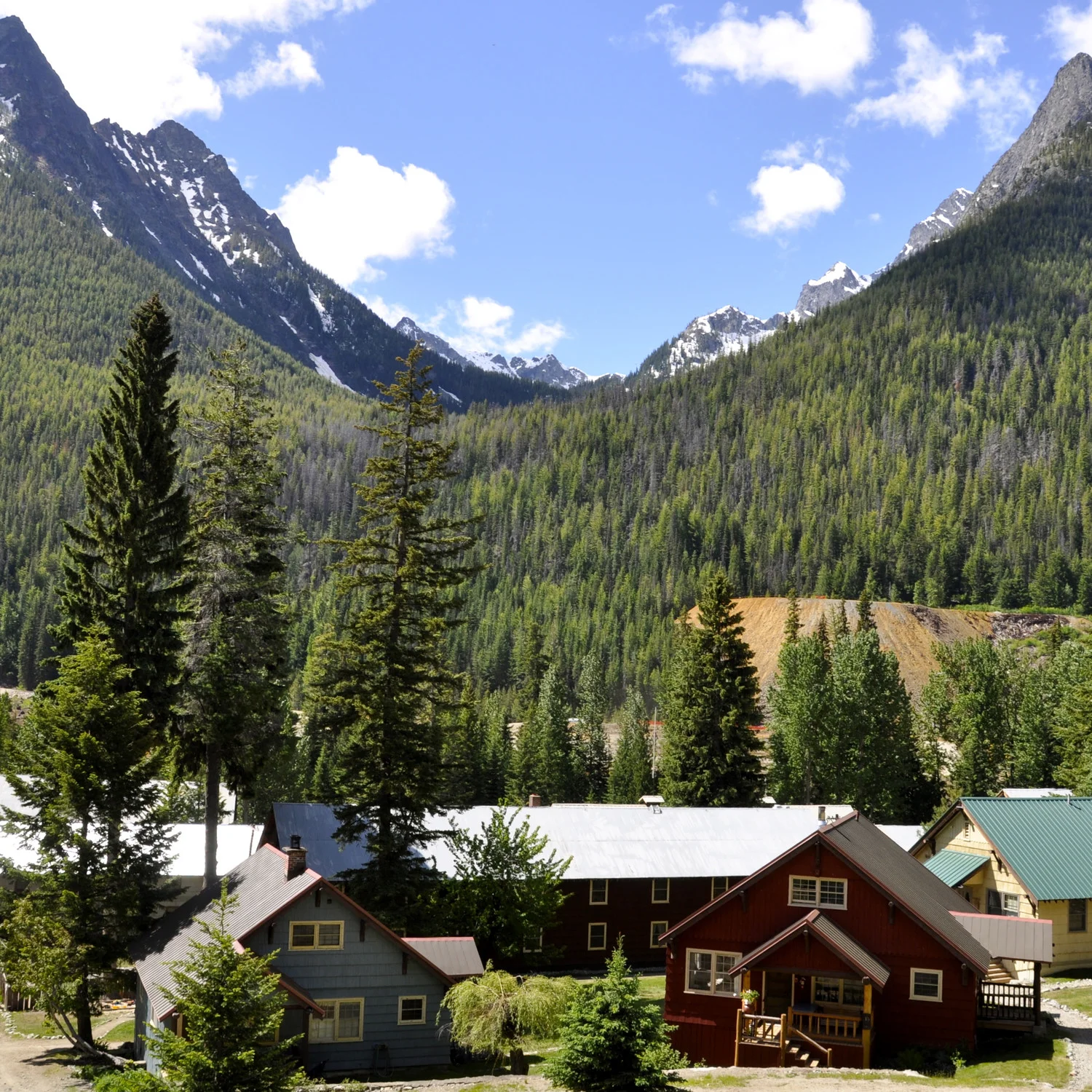 Photo of Holden Village from their website.