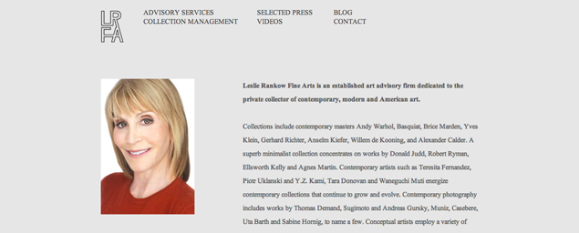 Alvarez Featured on Leslie Rankow Fine Arts Blog