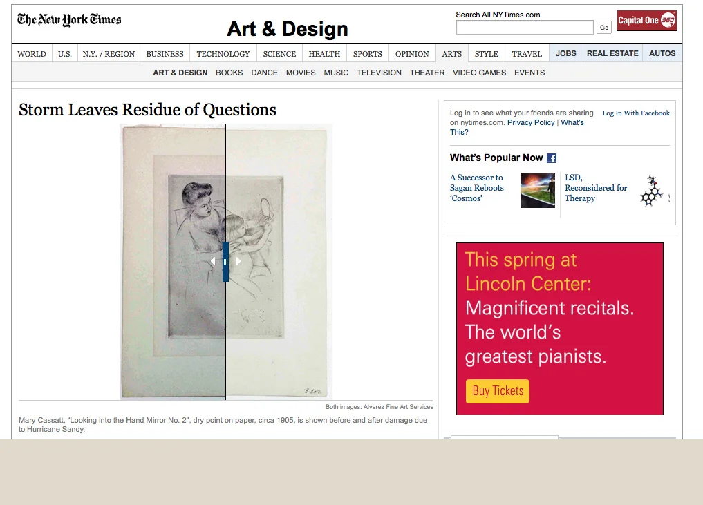 Alvarez Featured in the New York Times