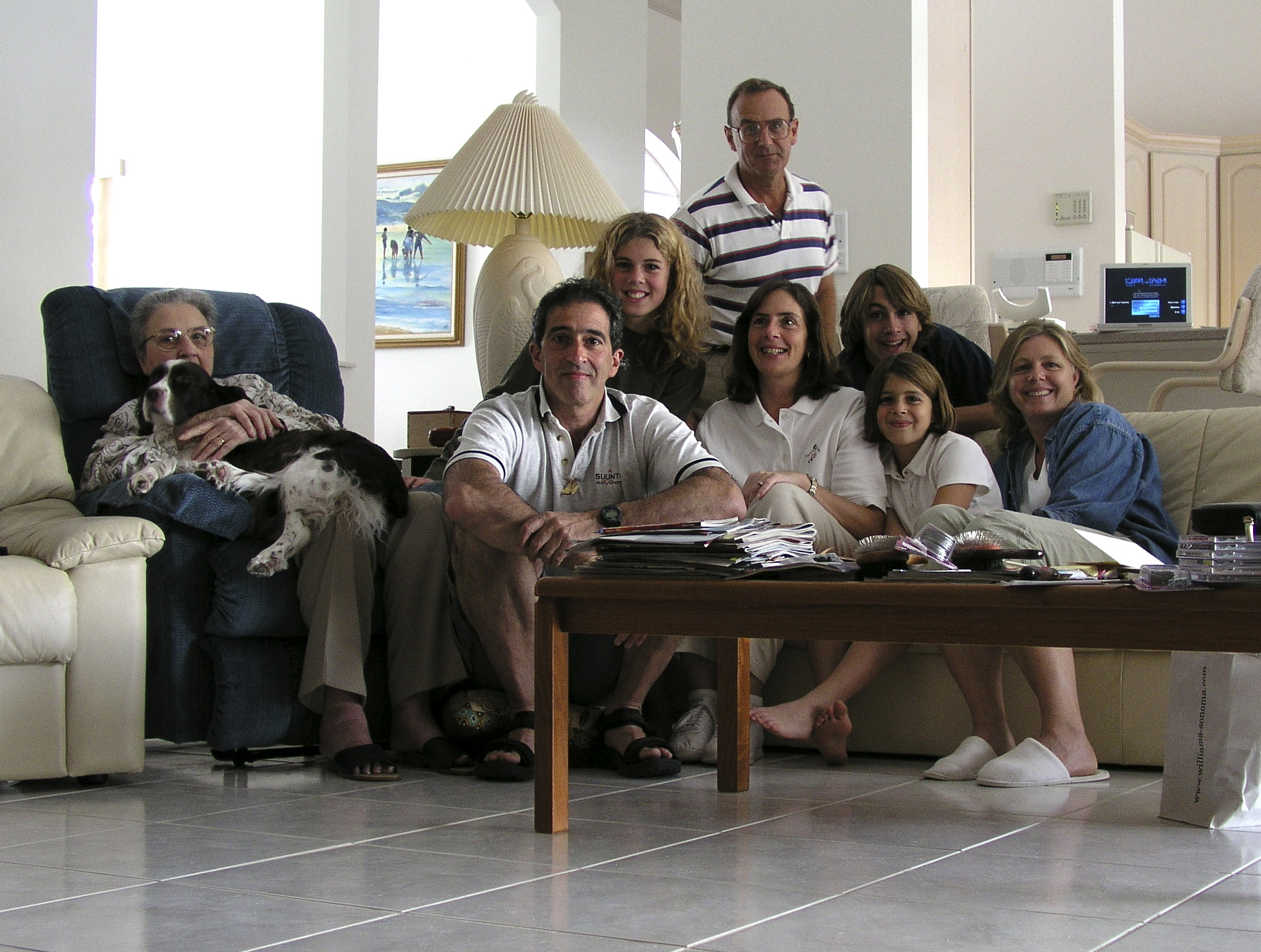 Palm Beach Gardens gathering Christmas 2004