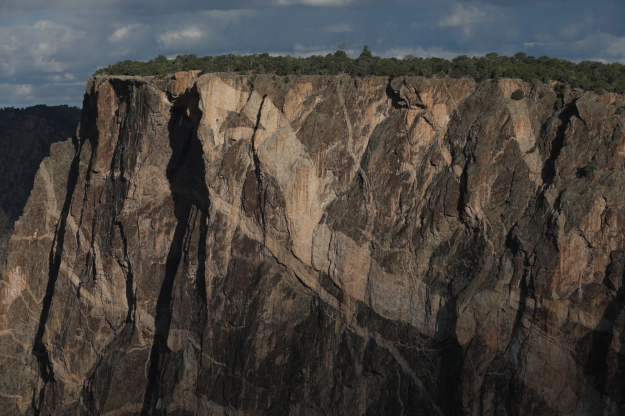  Painted Wall in the Black Canyon of the Gunnison National Park, Colorado 