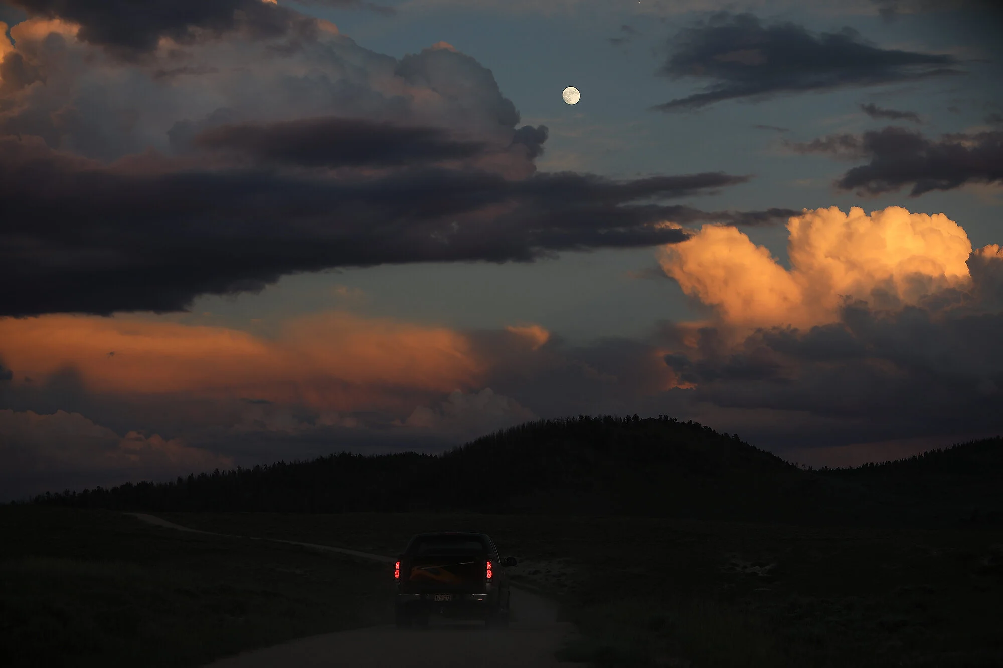  Drama in the sky near the North Platte River, Southern WY 