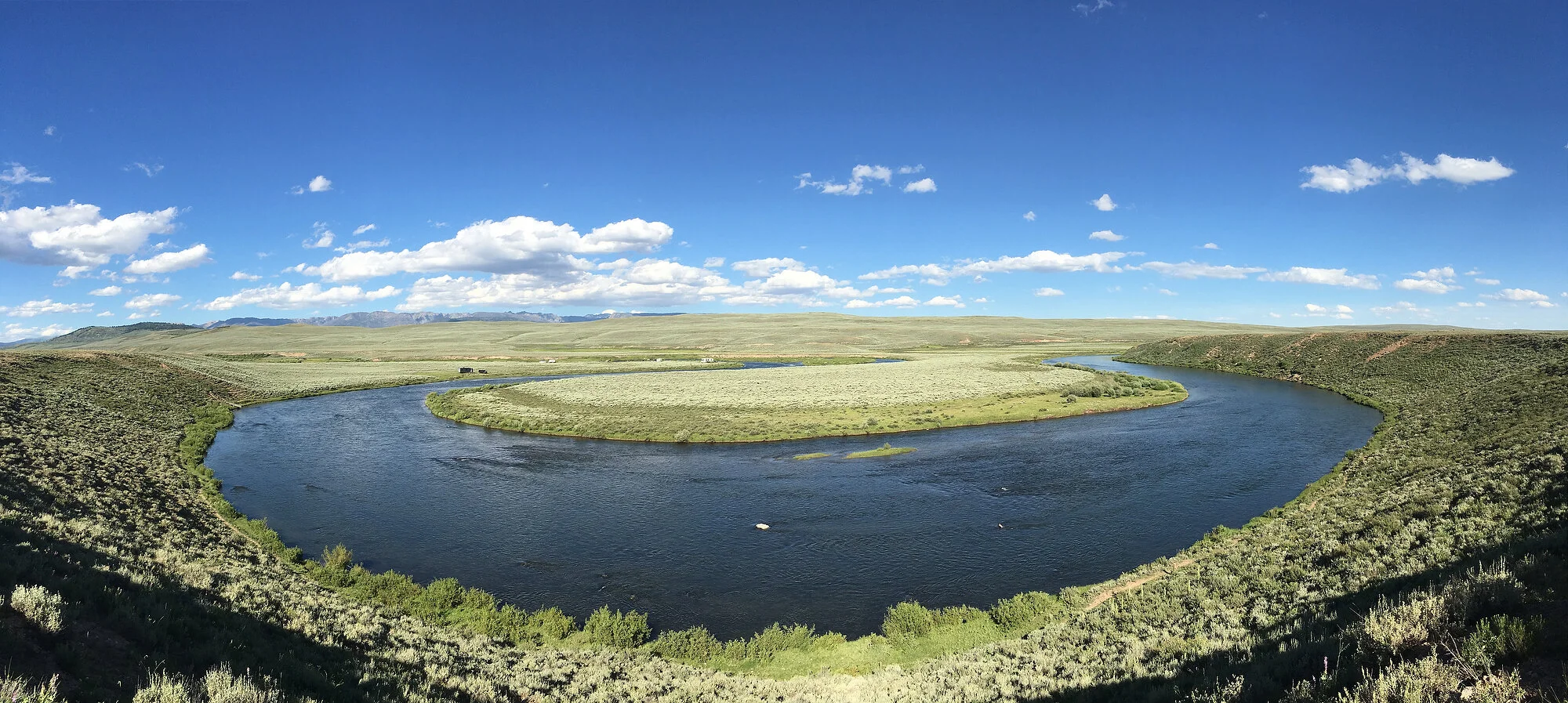  The upper Green River, Wyoming. 