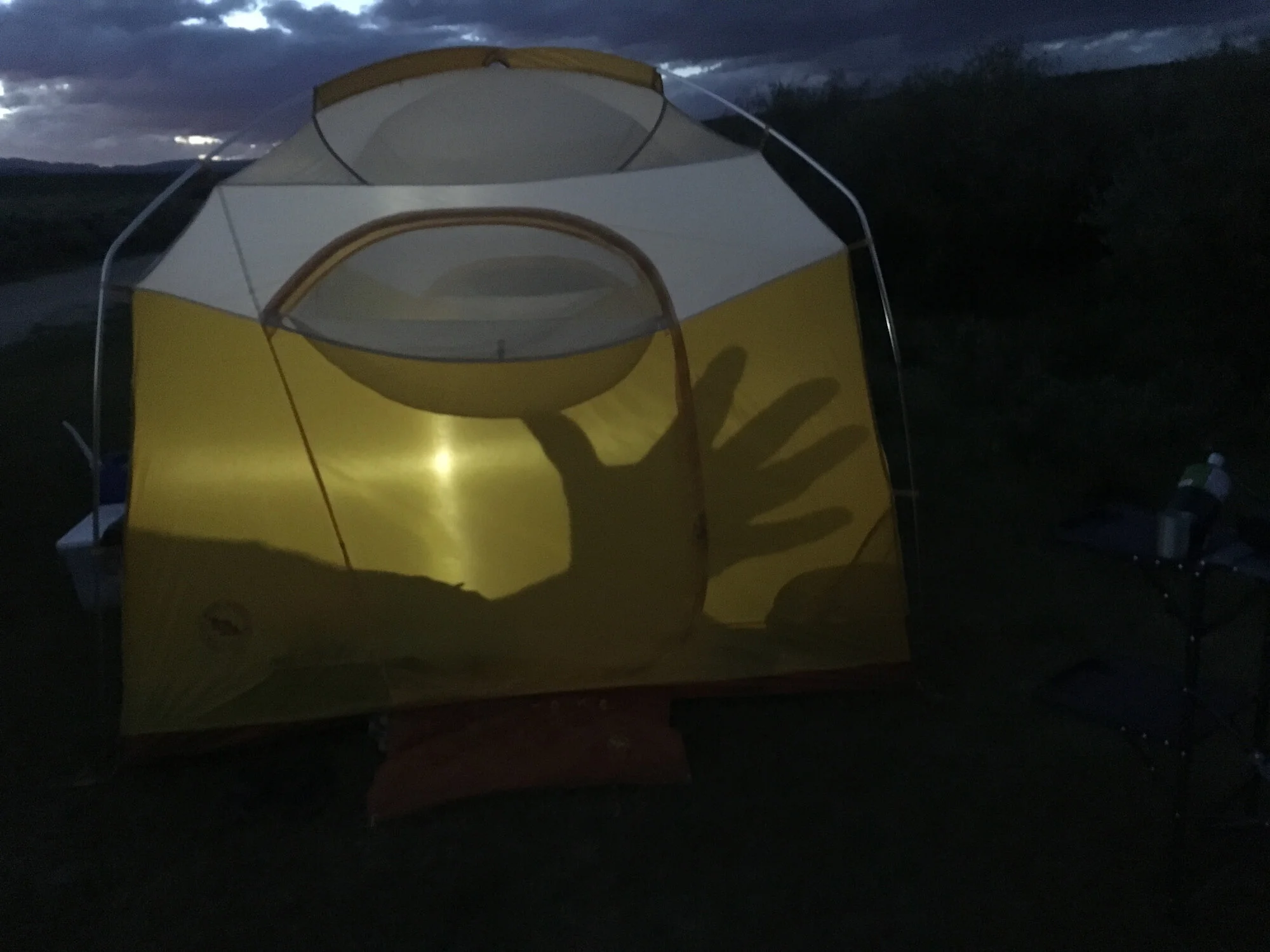  Camp on the Green River. 