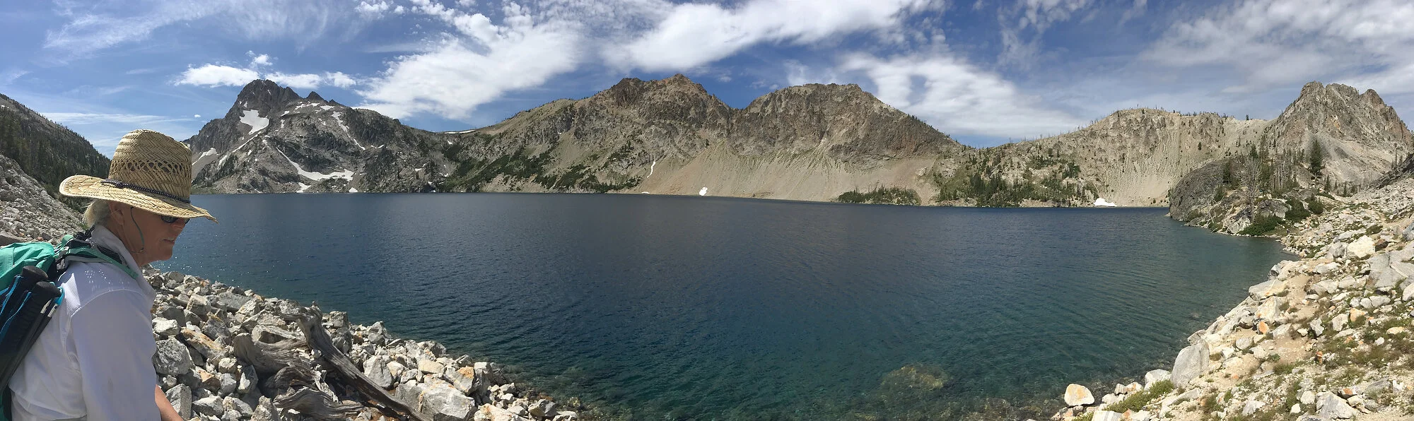  Sawtooth Lake, near Stanley ID, surface elevation: 8,435′ 