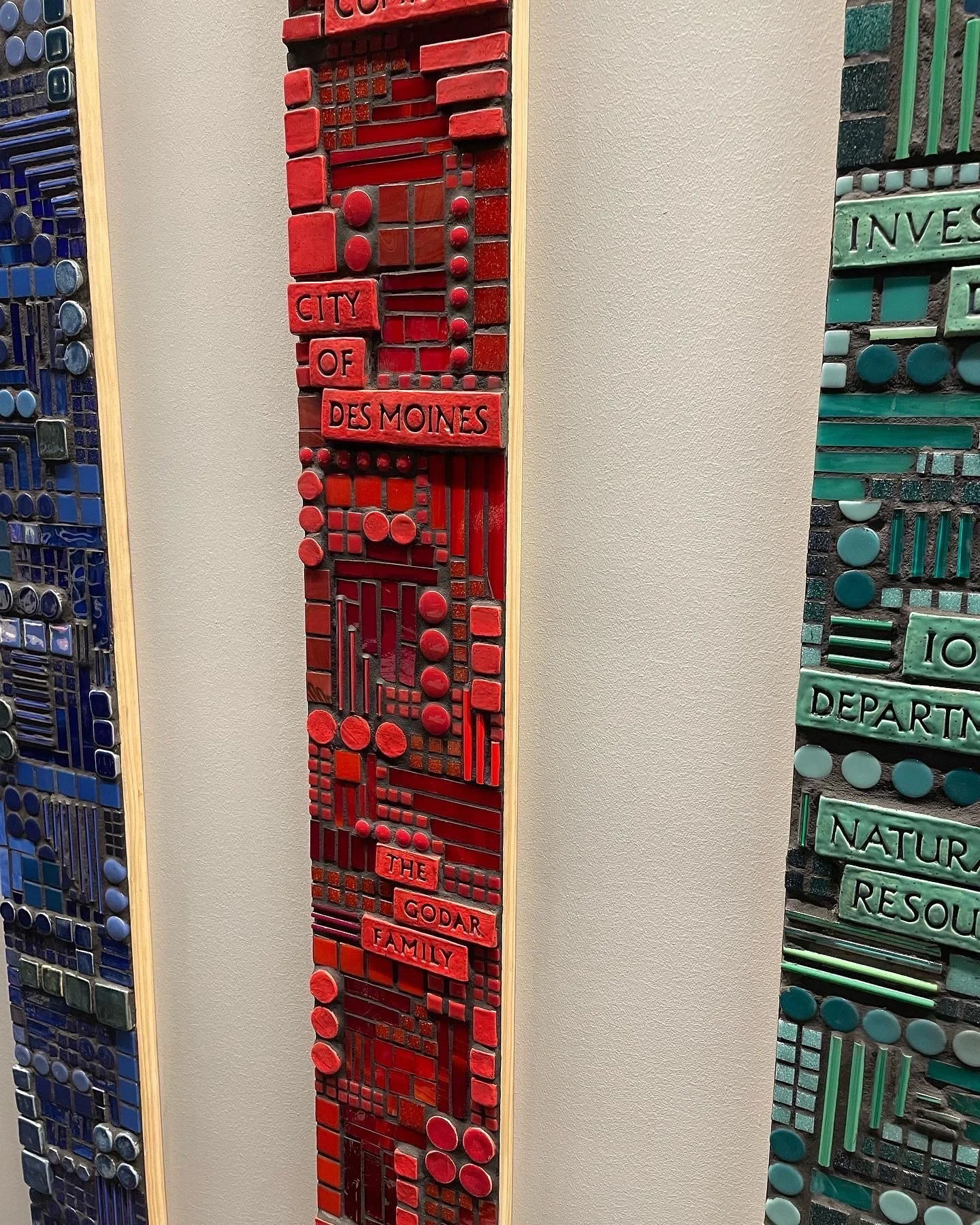 Varsity Cinema Donor Wall (detail)