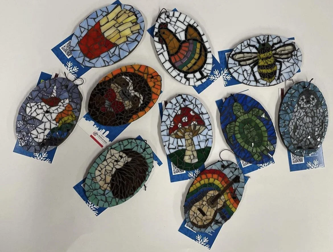 Holiday Ornaments for Downtown Des Moines
