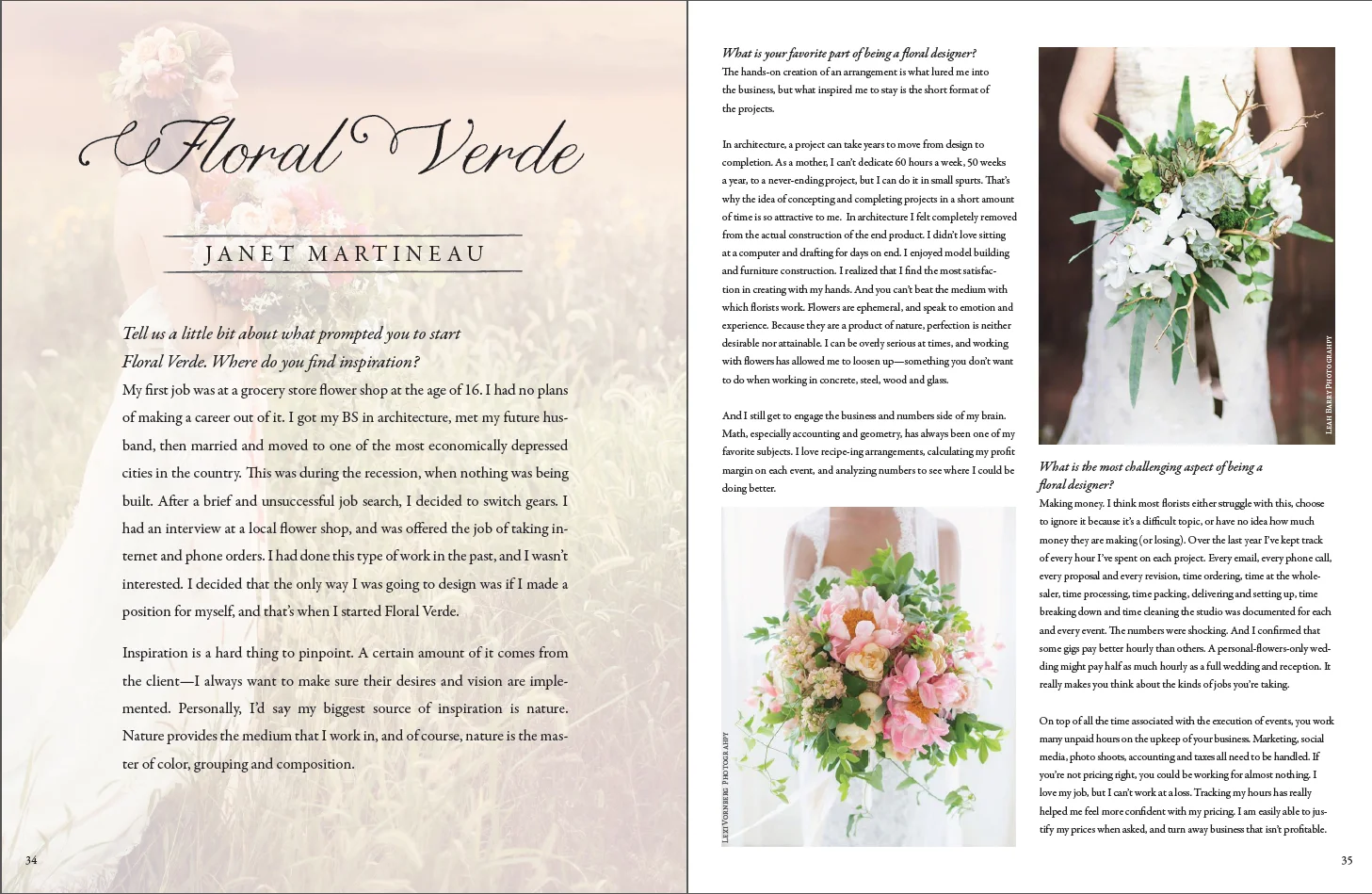 Flirty Fleurs Magazine , December 2014