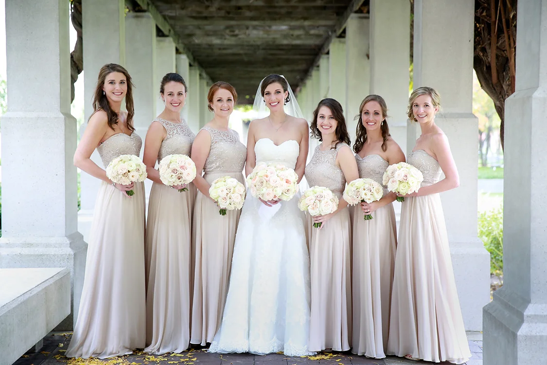 Wedding Ceremony at St. Francis Xavier Church, Cincinnati, Ohio. Flowers by Floral Verde LLC. Photo by Sherri Barber.