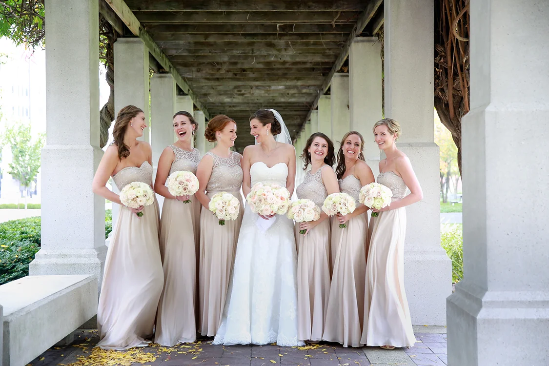 Wedding Ceremony at St. Francis Xavier Church, Cincinnati, Ohio. Flowers by Floral Verde LLC. Photo by Sherri Barber.