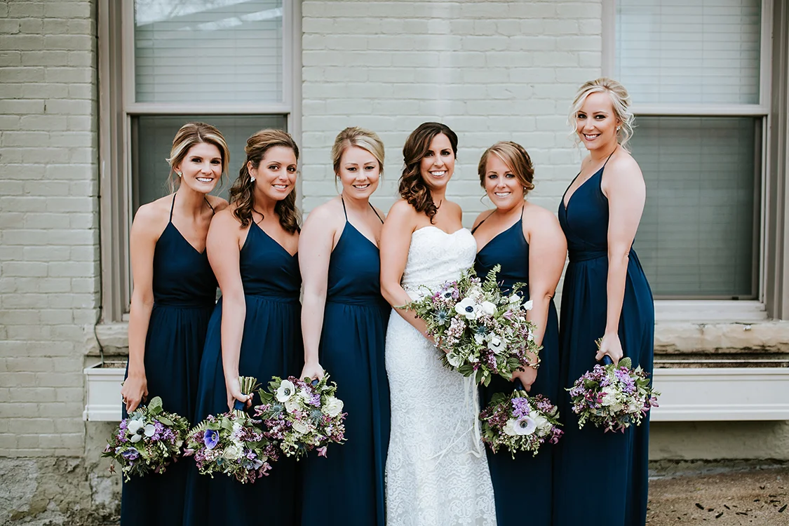 Wedding Ceremony at Holy Cross Immaculata in Cincinnati, Ohio. Flowers by Floral Verde. Photo by Eleven:11 Photography.