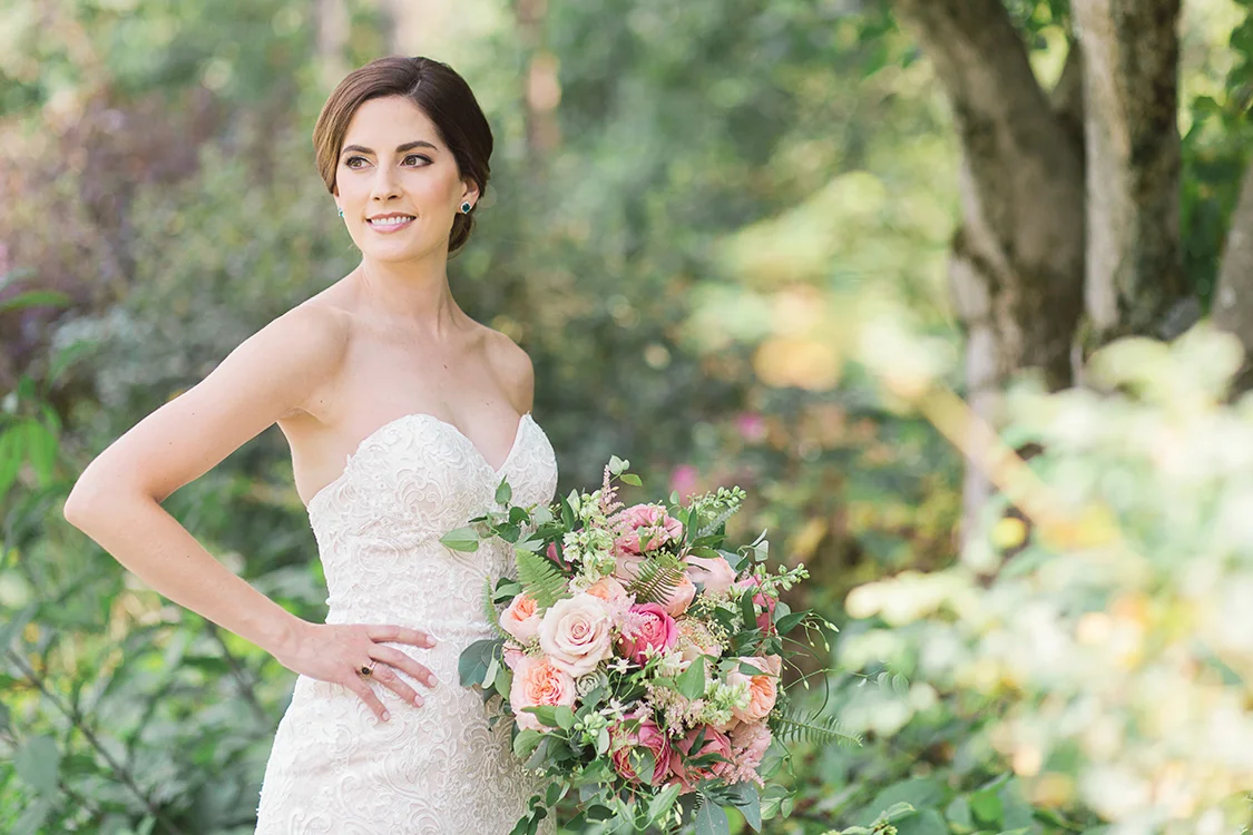 Wedding Ceremony at The Monastery Event Center in Cincinnati, Ohio. Flowers by Floral Verde. Photo by Amanda Donaho Photography.