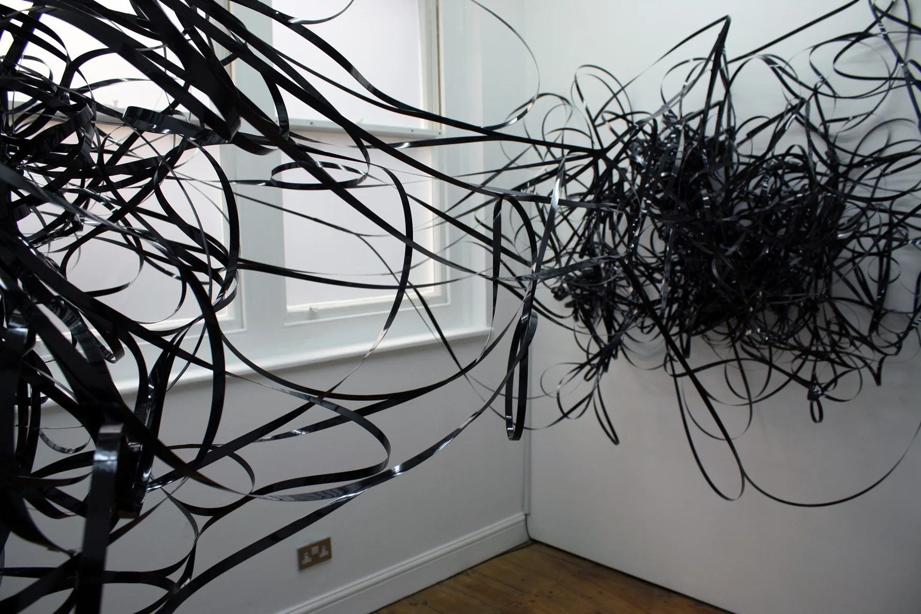 Coil , plastic strapping and motors, 2009