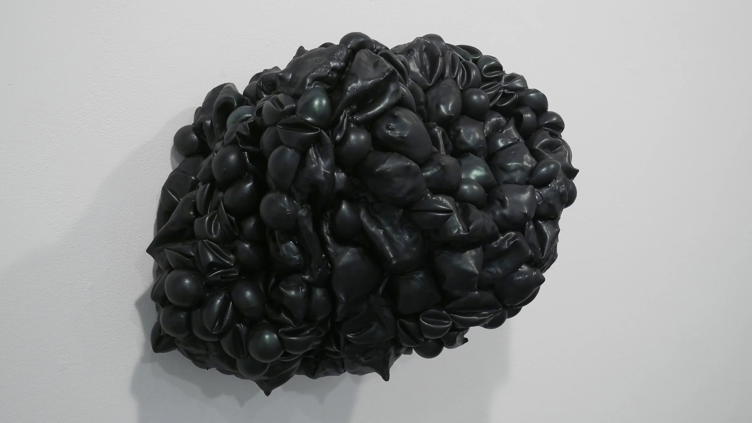 Gnaw , Silicone, pigment, motor, metal, 2016