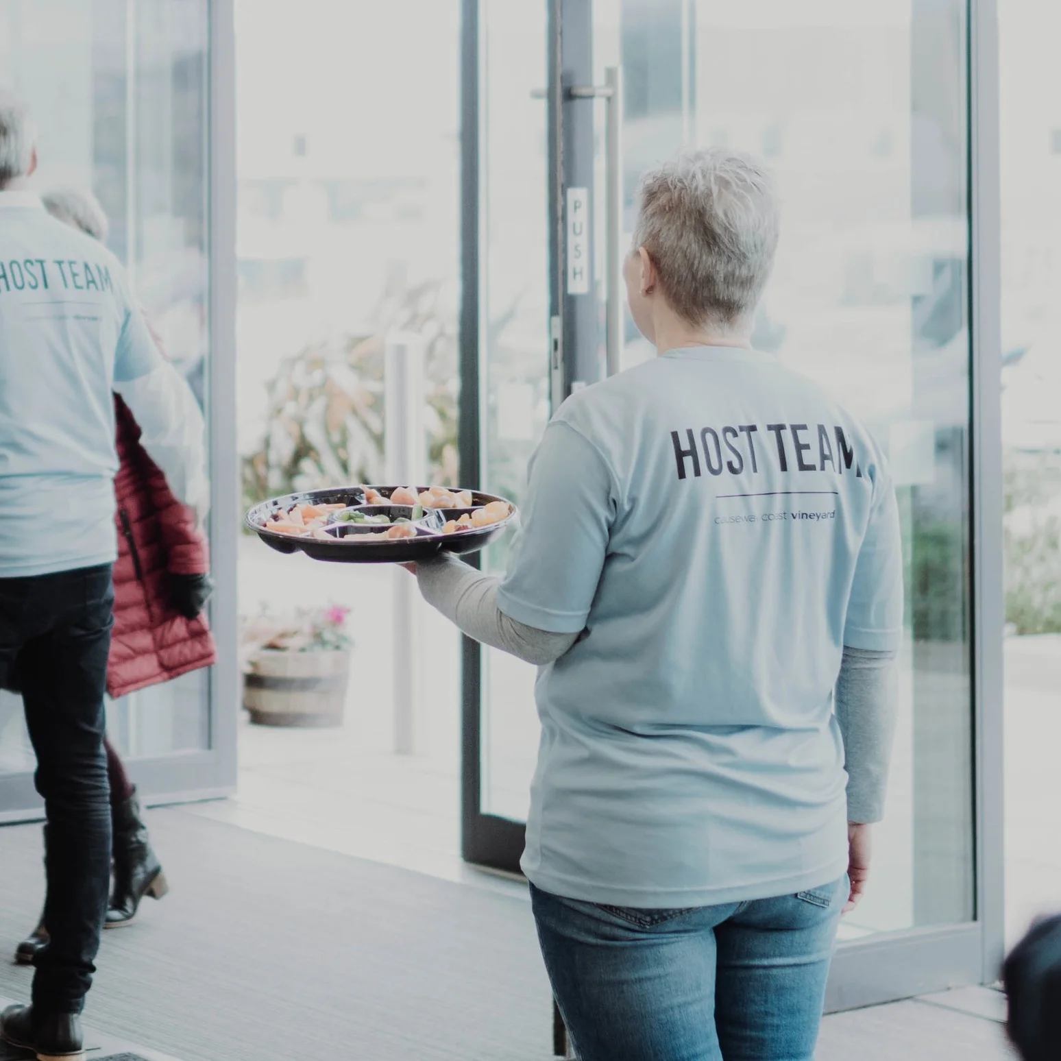Thinking about coming to Causeway Coast Vineyard this Sunday? You may find it helpful to connect with someone at the start of the service through our 'Meet & Greet''. One of our newcomers team will connect with you in the foyer when you arrive, welcome you and show you to a seat!