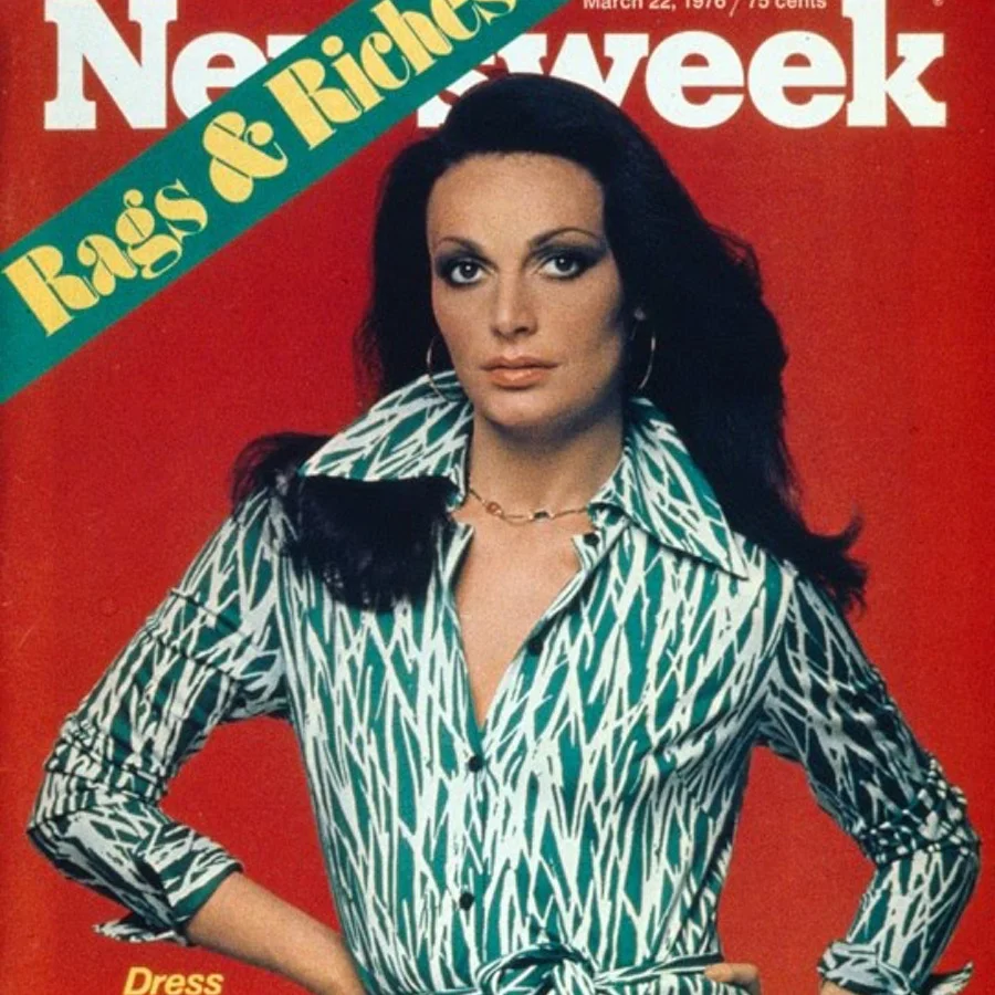 That iconic DVF dress from 1976 still looks totally chic and modern now