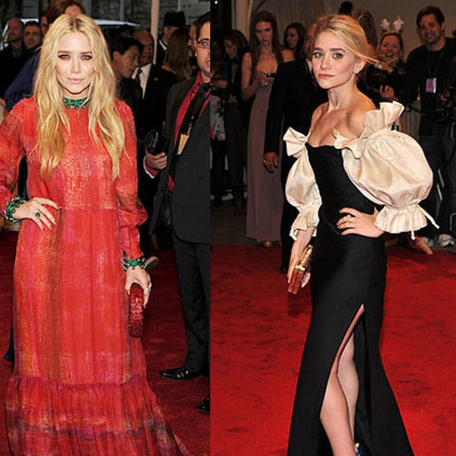 The Olsen twins wear vintage on the regs, and always make it look modern and chic