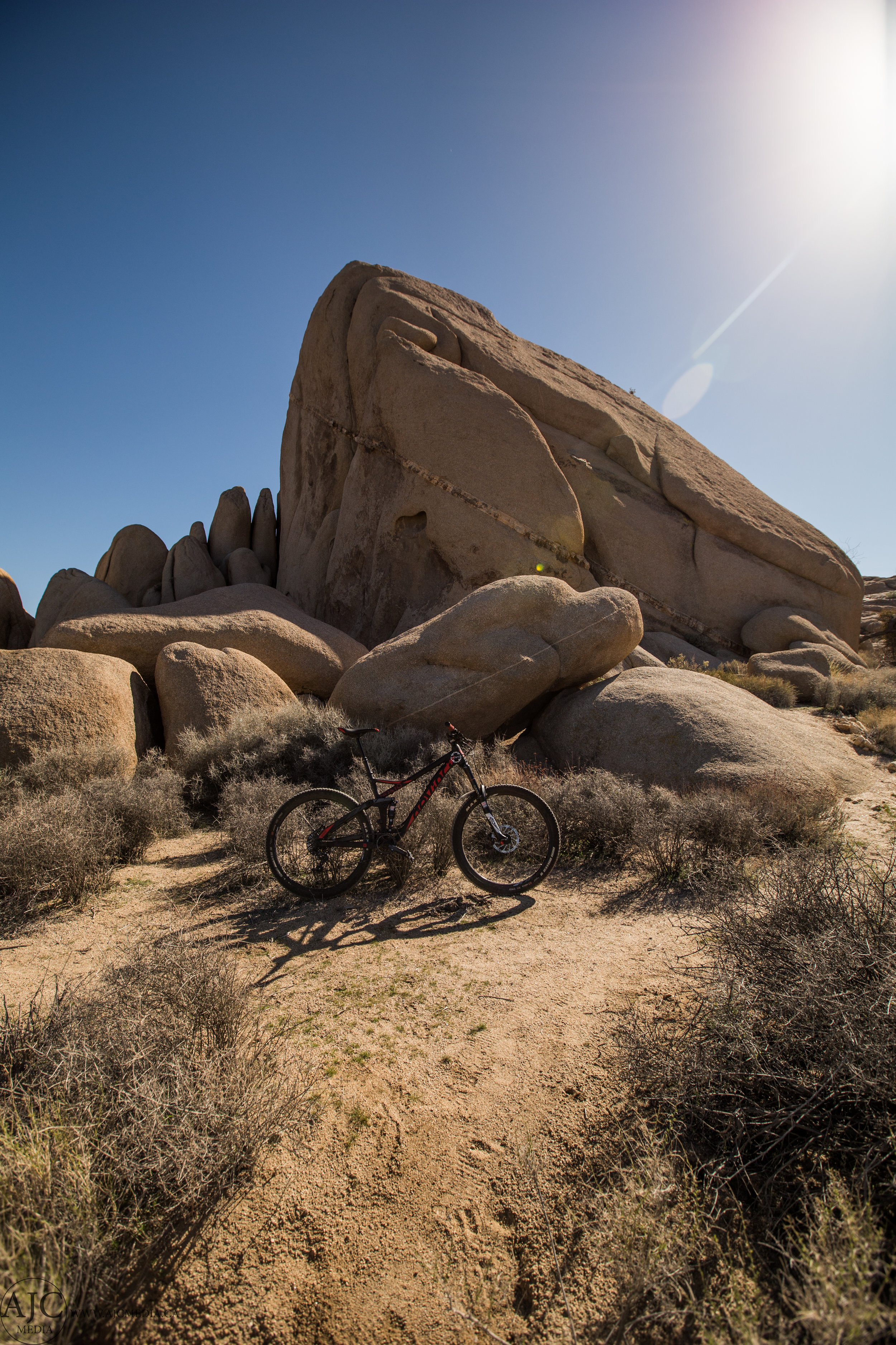 With my ride through J-Tree I think I've now done more road riding than actual mountain biking. 