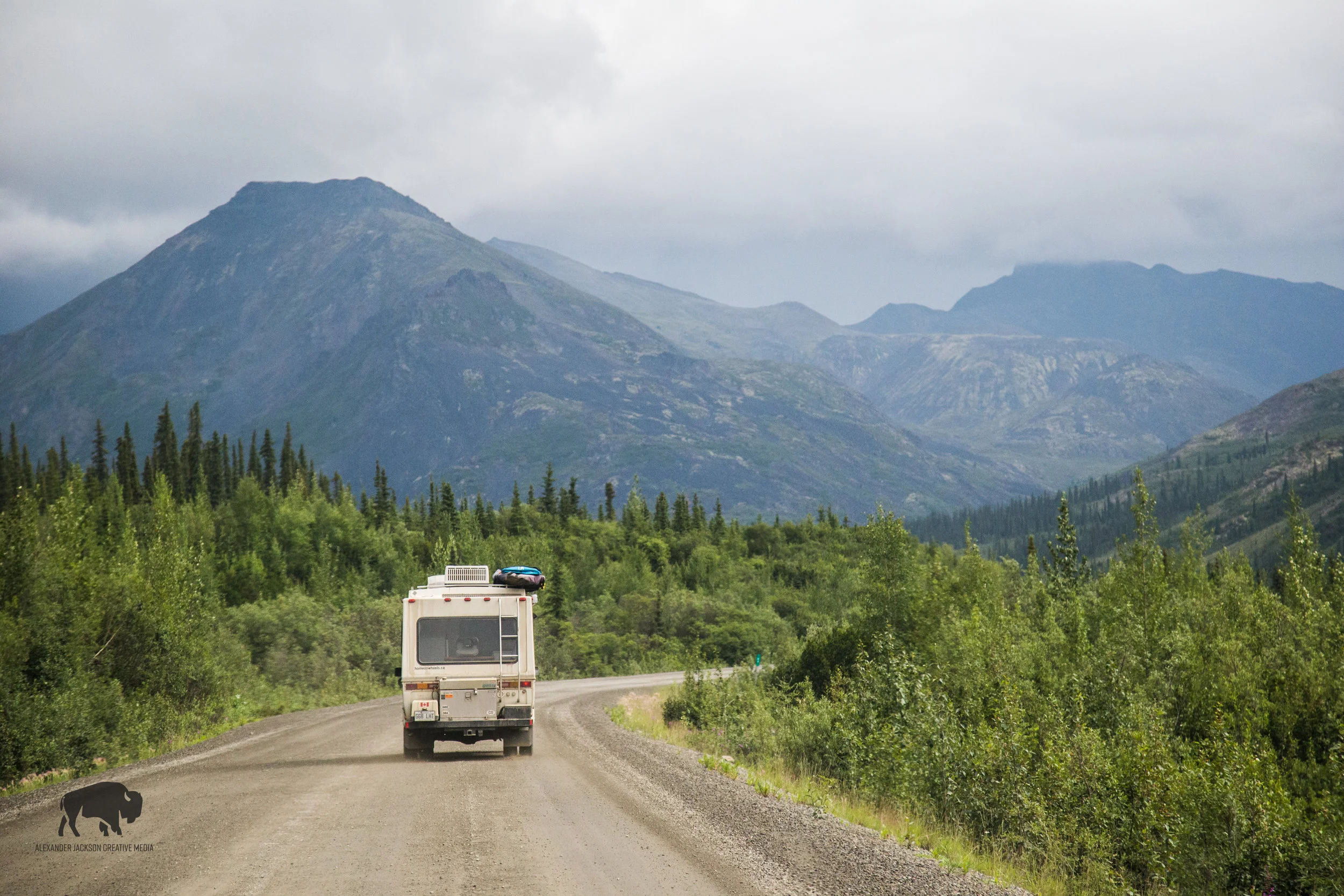 Kim and Charles' rig is great to drive behind, it has a great mix of utilitarian and retro appeal.