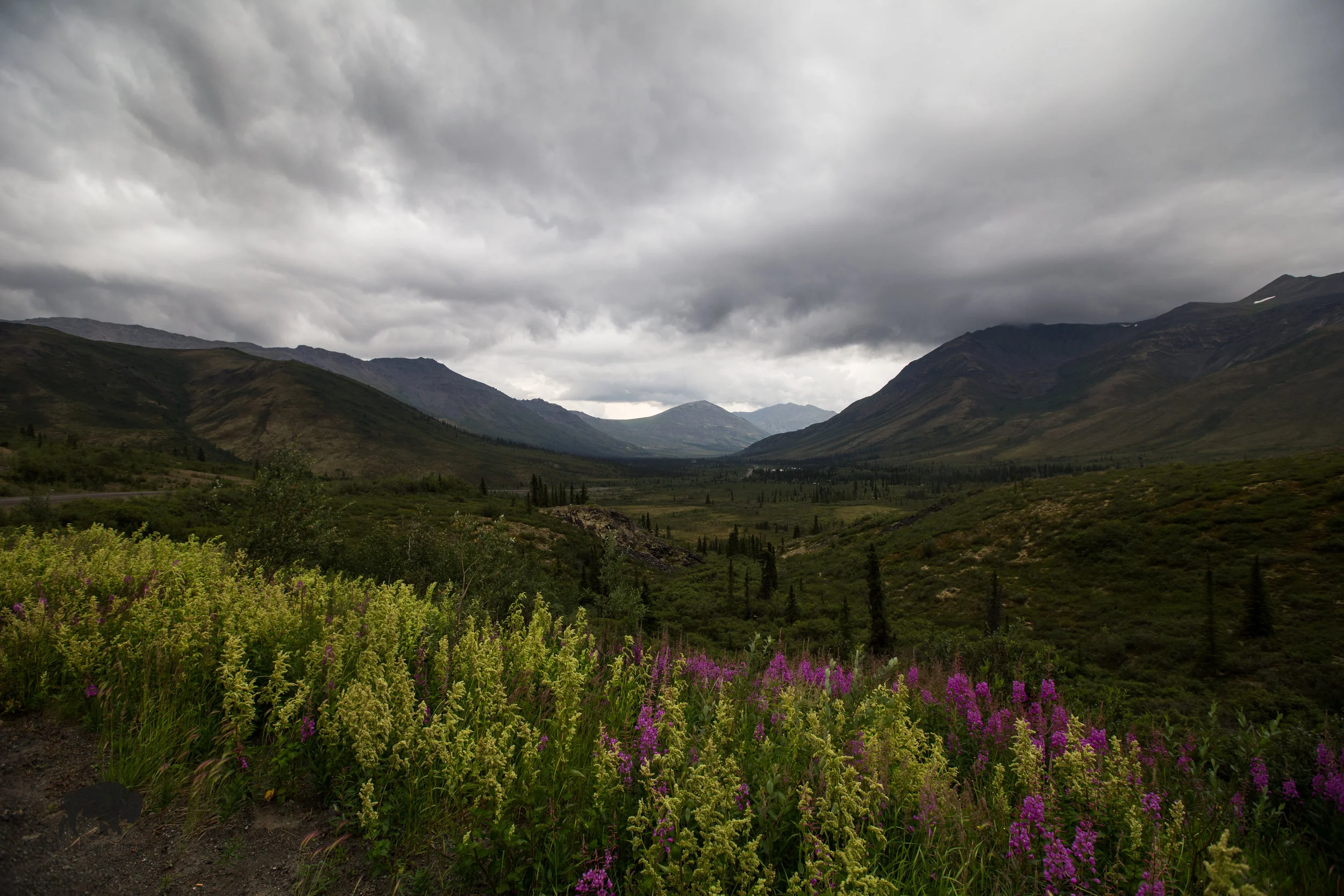 Hidden behind those clouds are the Tombstones.