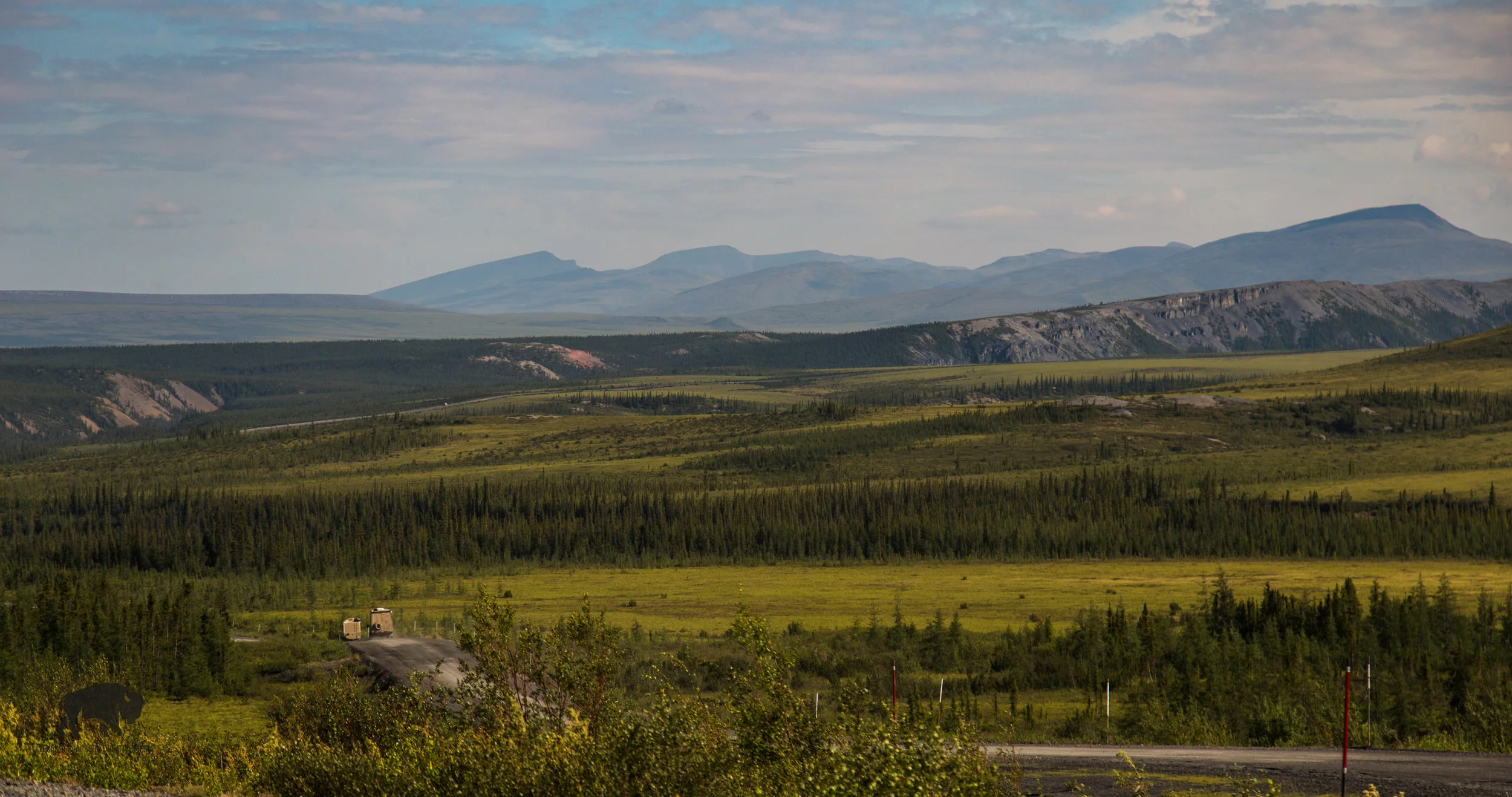 Getting closer to that Arctic Tundra.